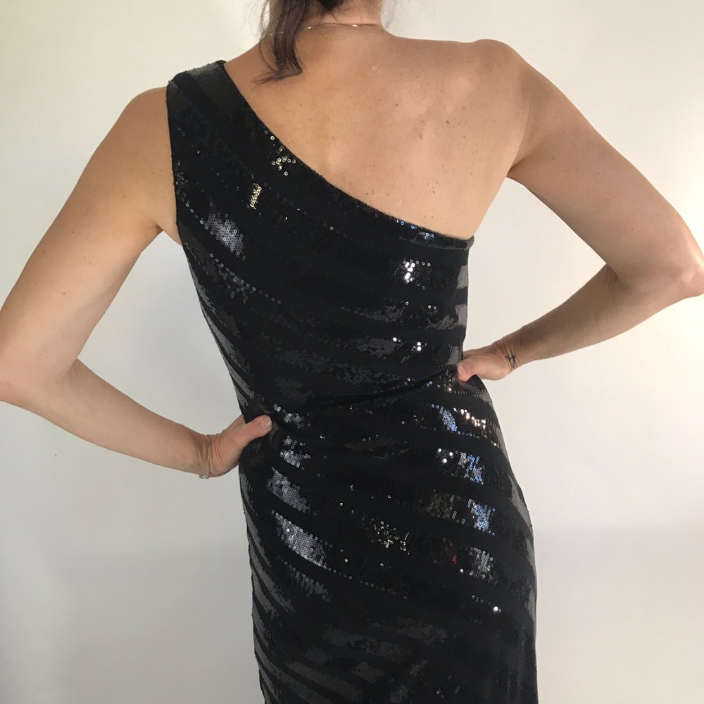 David Meister evening gown beaded - Picture 4 of 7